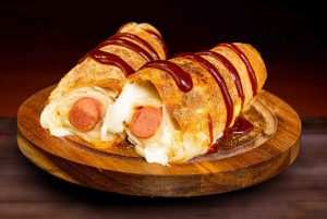 2 Chaparritas con salsa BBQ